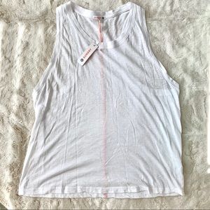 Sundry basic white tank